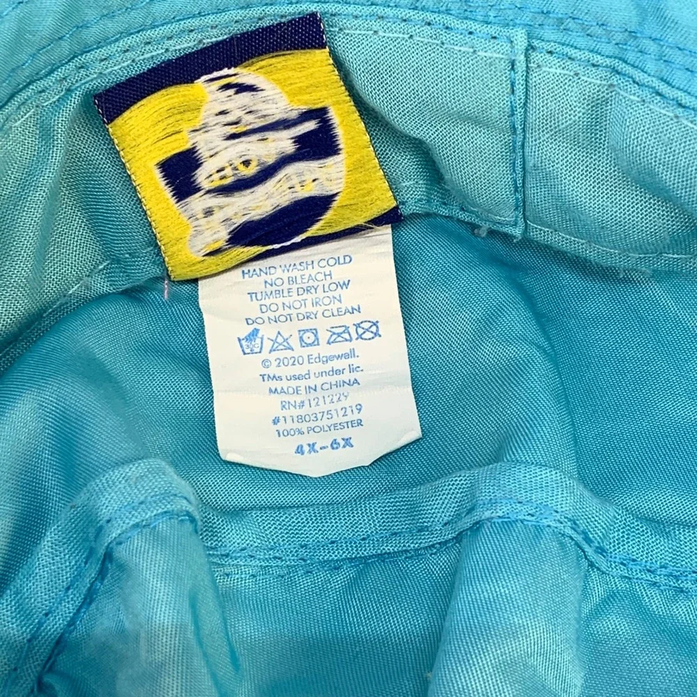 Banana Boat Logo Kids Turquoise Banana Boat Bucket Hat Sun Protection 4X-6X